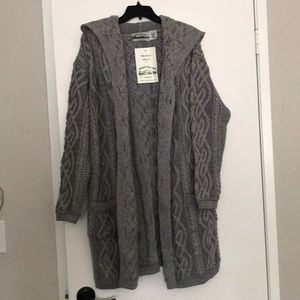 Aran crafts hooded sweater from Ireland XL